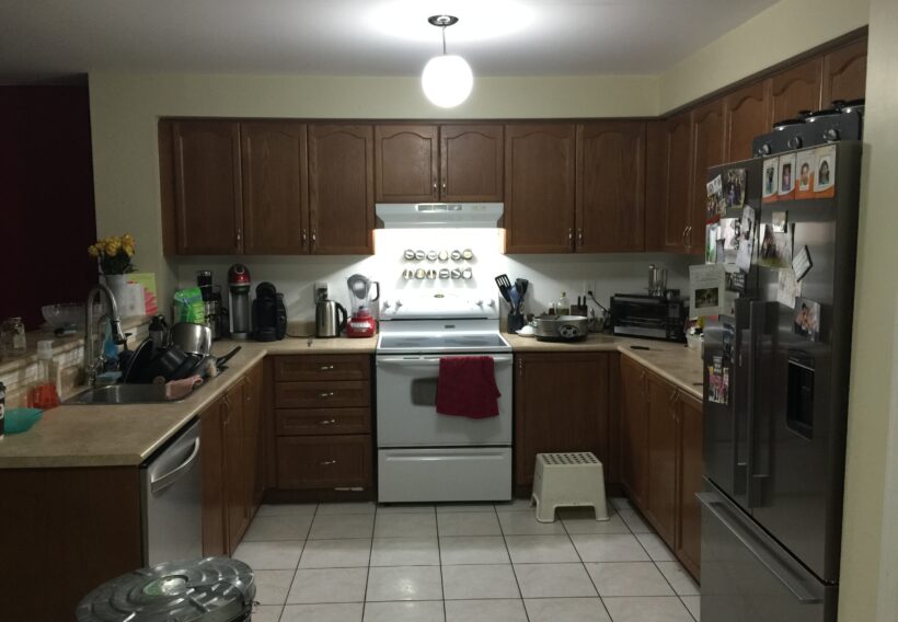 Dring street kitchen before