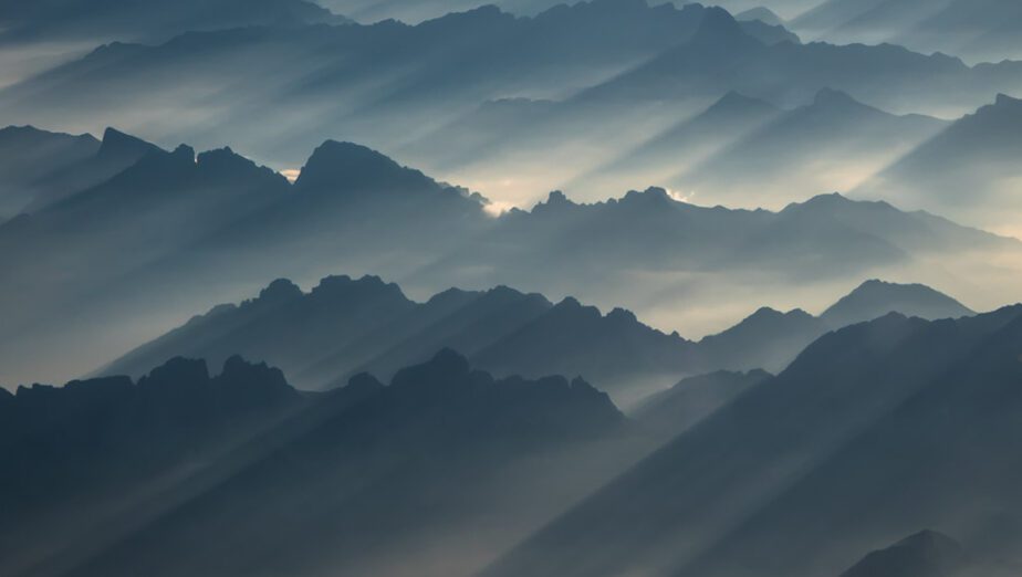 Alps at Dawn 1