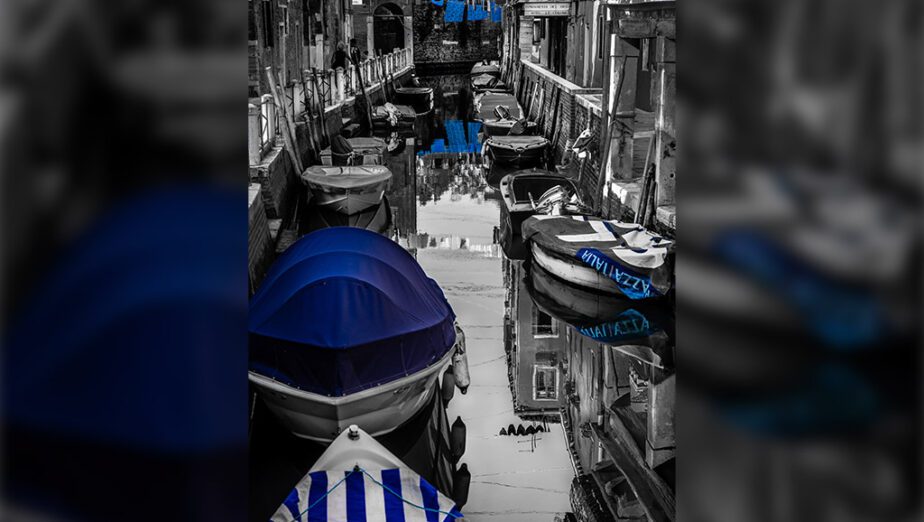 Venetian Blue Canal