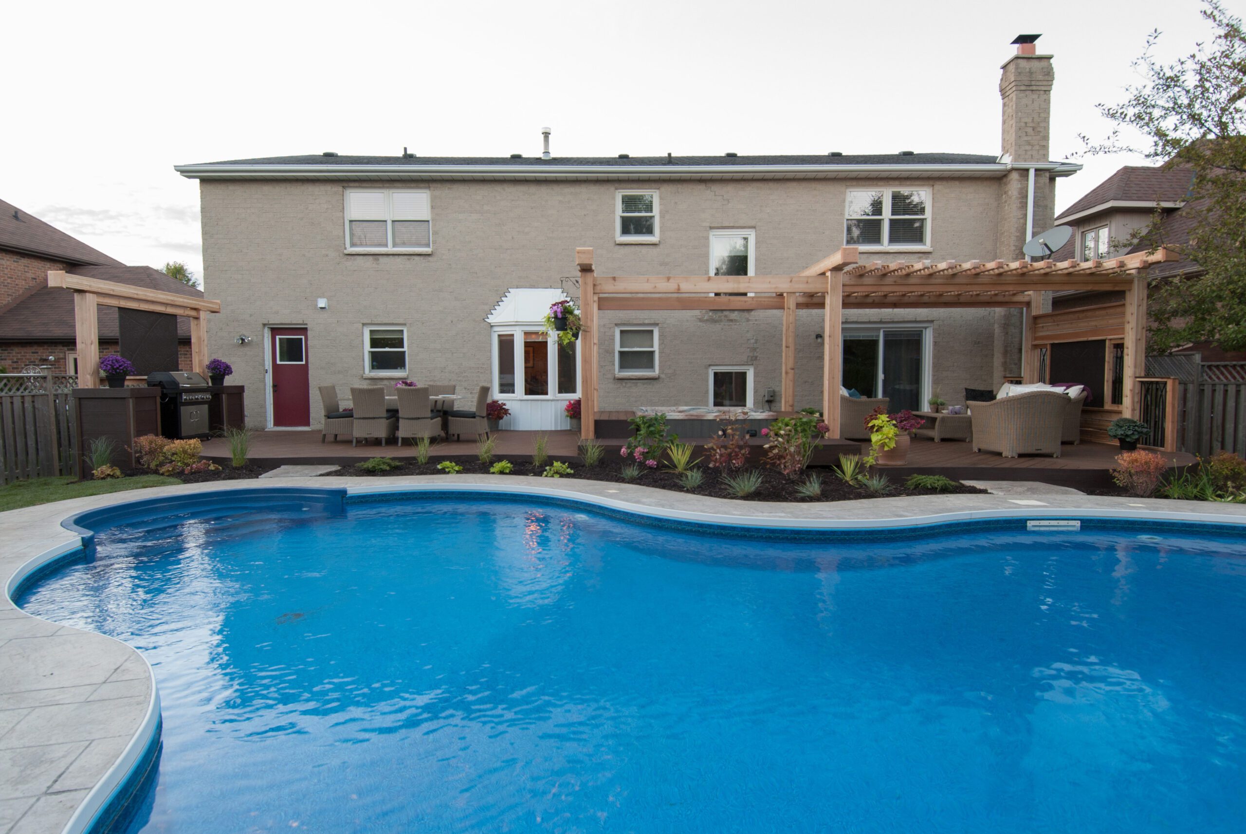 The Pool-Side Deck