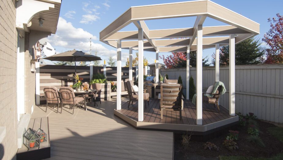 The Poignant Pergola Deck