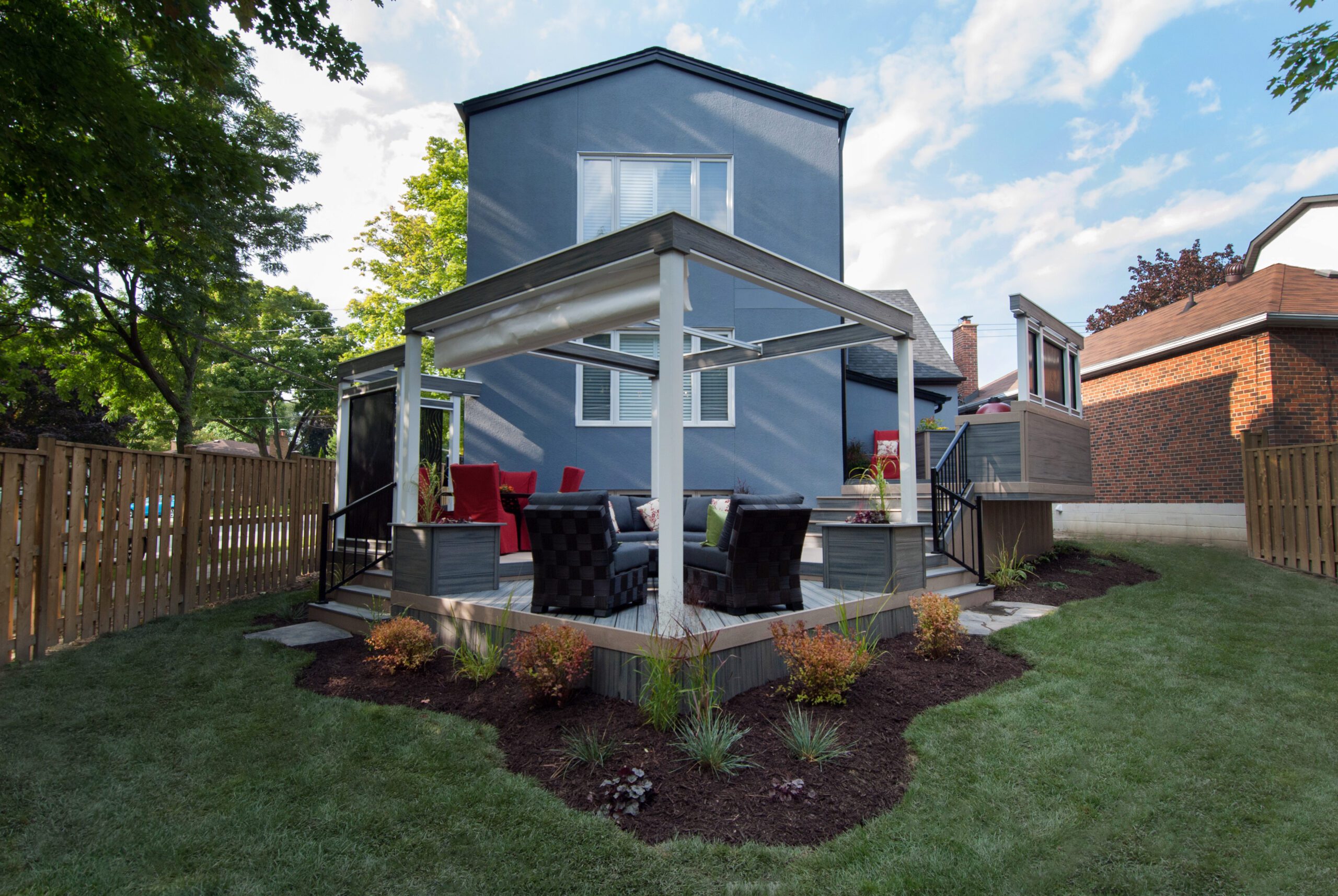 The Cantilevered Kitchen Deck
