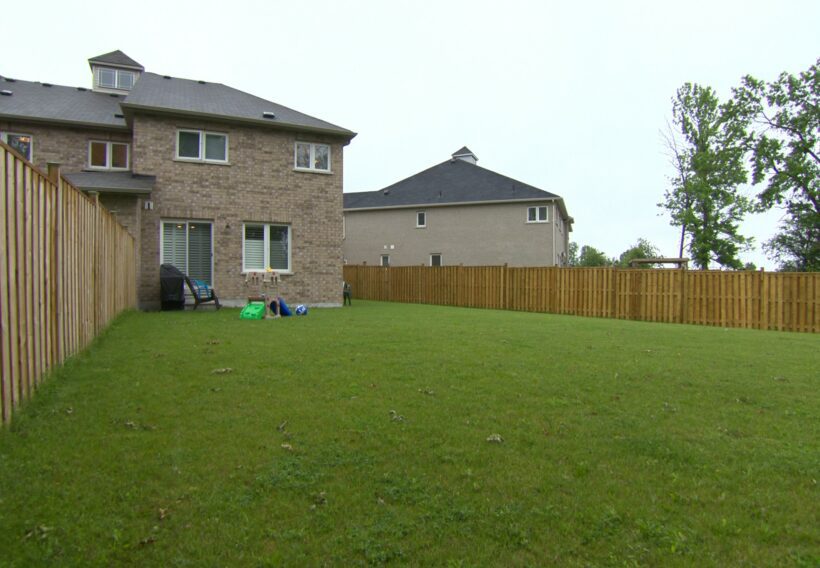 The deck thats tiny before