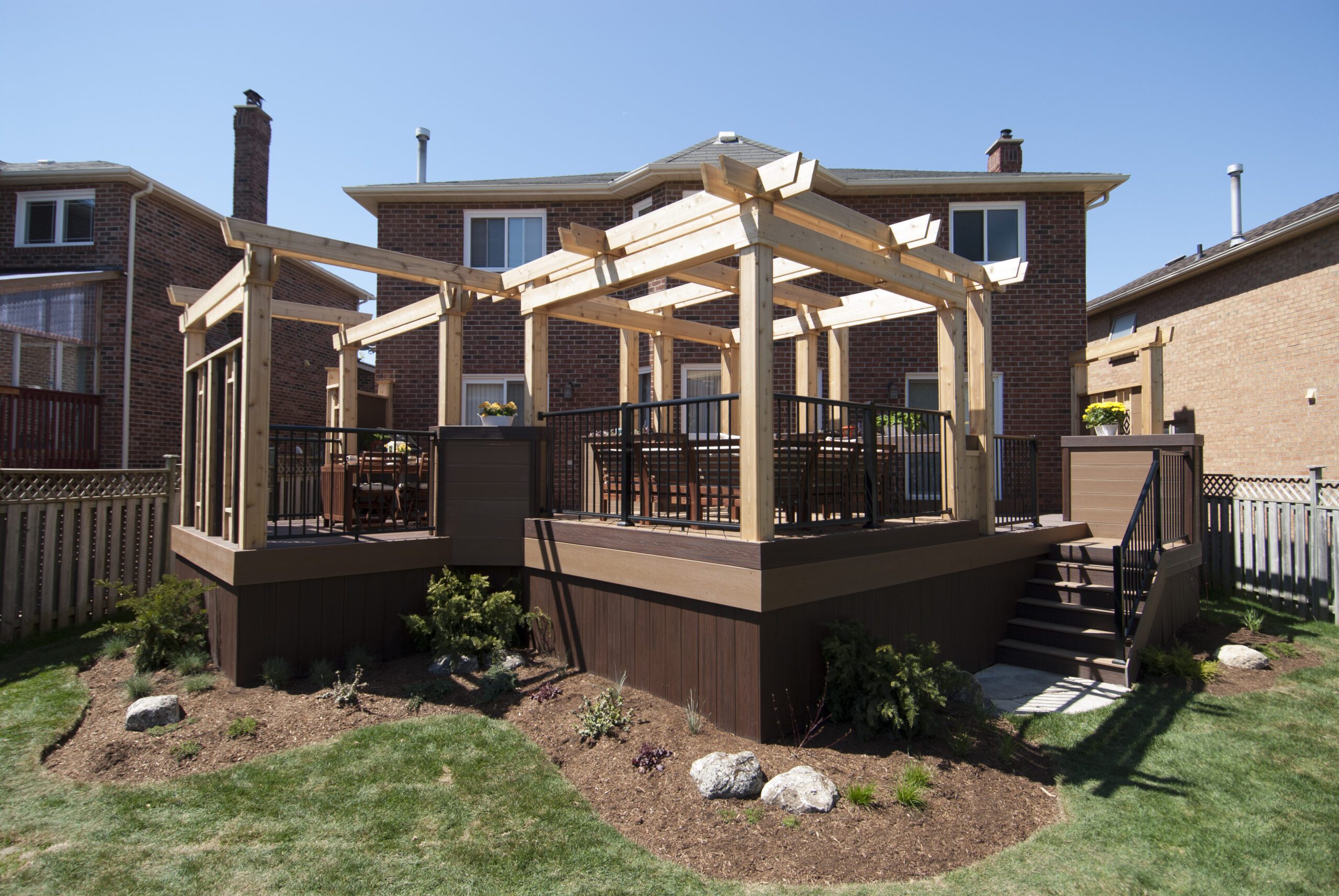 The Cedar Beams Deck