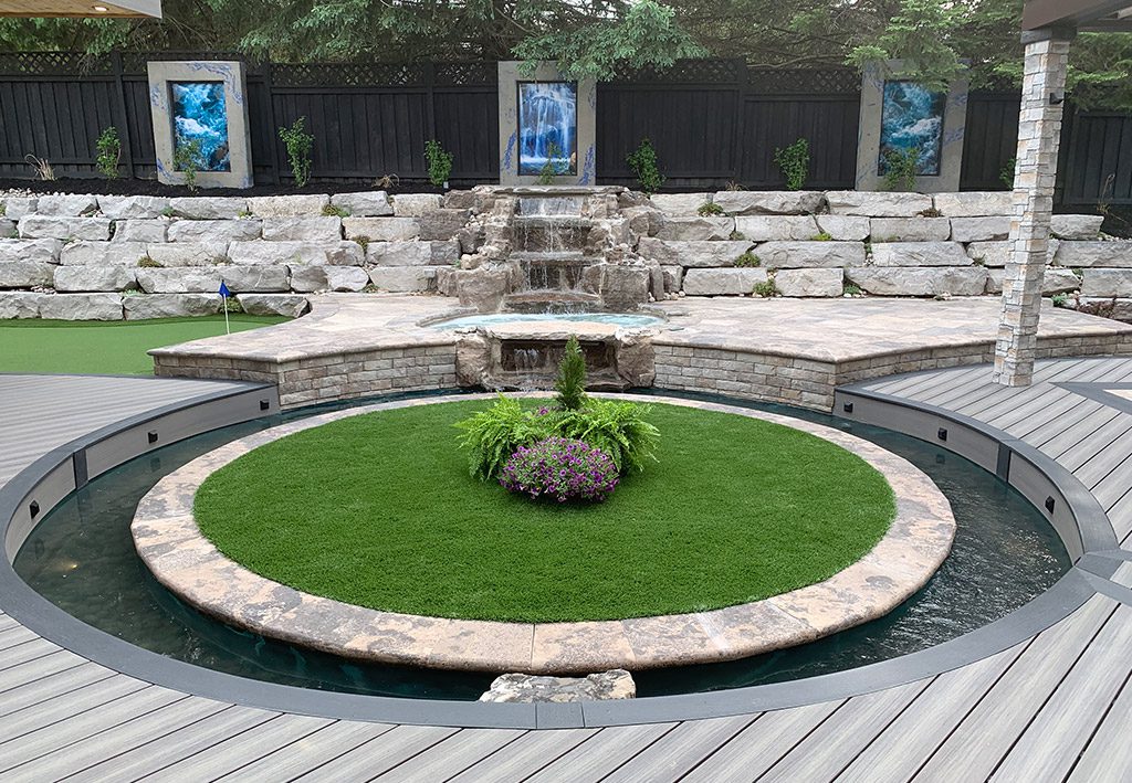 The Waterfall Moat Deck